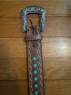 Ariat Ladies Turquoise Diamond Belt